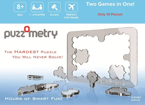 Miniatura 2 de Puzzles (Puzzometry Jr2) - Puzzometría: el rompecabezas más difícil que nunca resolverás. Brainteaser, rompecabezas de lógica, rompecabezas