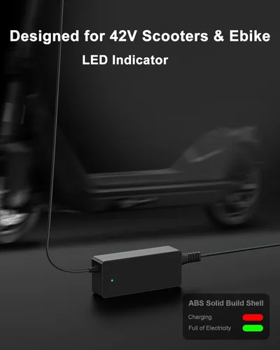Miniatura 4 de VHBW Cargador de scooter eléctrico de 42 V 2 A con 5 enchufes, compatible con Gotrax, Jetson, Hover 1, Segway, Ninebot, Hiboy, Bird, Hoverstar