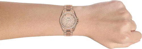 Miniatura 4 de Fossil Riley - Reloj para mujer con detalles de cristal y pulsera de acero inoxidable