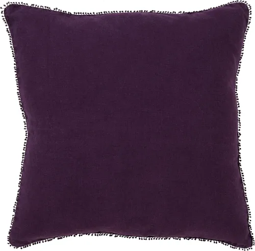 Miniatura 9 de SARO LIFESTYLE Almohada de diseño Pom Pom con relleno de plumón