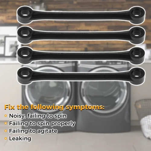 Miniatura 5 de WH1X2727 Correa de amortiguación para arandela, repuesto para GE, Hotpoint, reemplaza WH1X10046 AP2044899 PS271100 WH01X10028 56121T4WW 52120TAWB