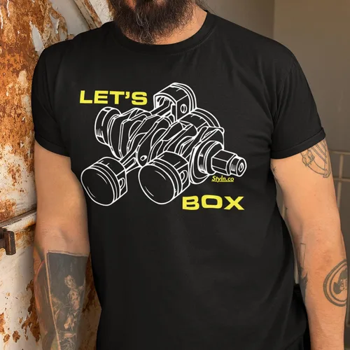 Miniatura 18 de Subie Generation Cars - Camiseta de manga corta para adultos, mecánico japonés de carreras, regalo para amantes de los automóviles, entusiastas