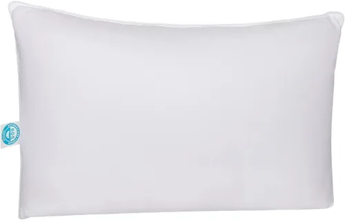 East Coast Bedding Almohada estándar Pure Dream Firm, almohada de hotel de apoyo medio, tamaño estándar de 20 x 26 pulgadas, almohadas de plumas de