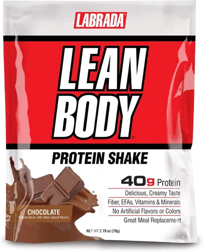 Miniatura 20 de Labrada Nutrition Batido de reemplazo de comida con alto contenido de proteínas para cuerpo delgado, vainilla, envase de 2.47 lb El empaquetado