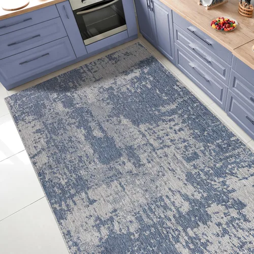 Miniatura 32 de Keen Home Design Alfombra de pasillo para exteriores, 26 x 119 pulgadas, lavable para interiores y exteriores, para patio, cocina, balcón, playa