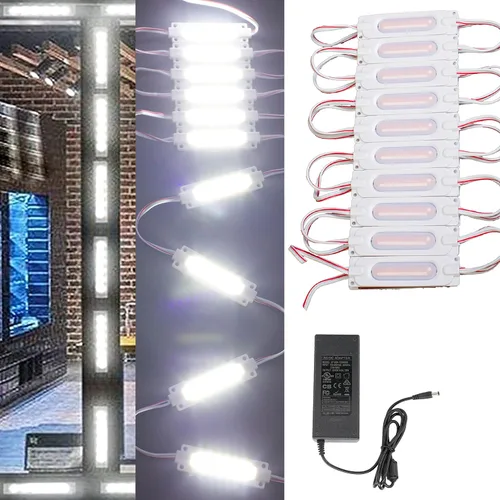 Miniatura 11 de La serie COB de la luz LED de la ventana delantera de la tienda más brillante con la fuente de alimentación UL más brillante que 5050 5630 5730 2835