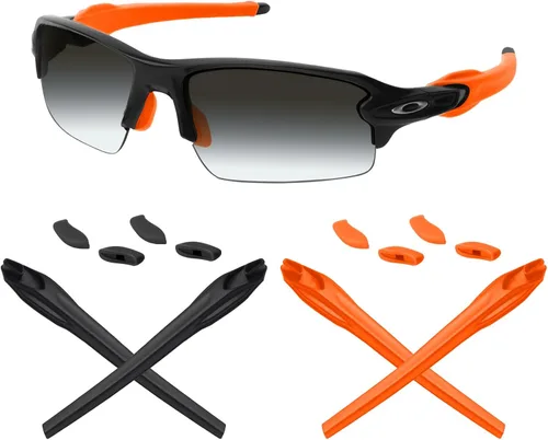Miniatura 17 de Mryok Kits de boquillas de repuesto para Oakley Flak 2.0 OO9295 / 2.0 XL OO9188 - Opciones Rojo