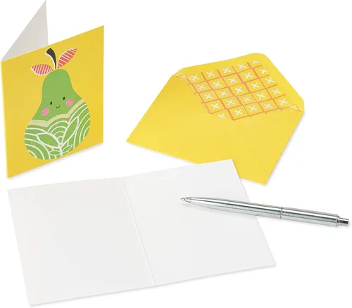 Miniatura 3 de Papyrus - Tarjetas en blanco con sobres, motivos de frutas (20 unidades)