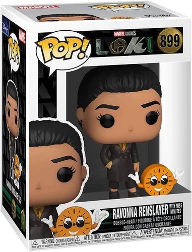 Miniatura 2 de Funko Pop! & Buddy: Loki - Ravonna con Miss Minute (Bundled con funda protectora EcoTek para proteger la caja de exhibición)