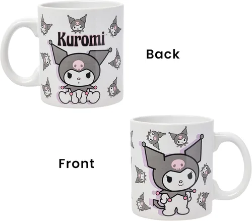 Miniatura 2 de Silver Buffalo Sanrio Hello Kitty and Friends Kuromi Poses - Taza de cerámica, 20 onzas Sanrio Hello Kitty y sus amigos Kuromi Poses