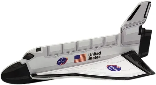 Miniatura 4 de Zugar Land Planeadores de espuma para transbordadores espaciales (5 pulgadas), juguetes voladores Cosmos para el espacio exterior. Avión Fun Jet