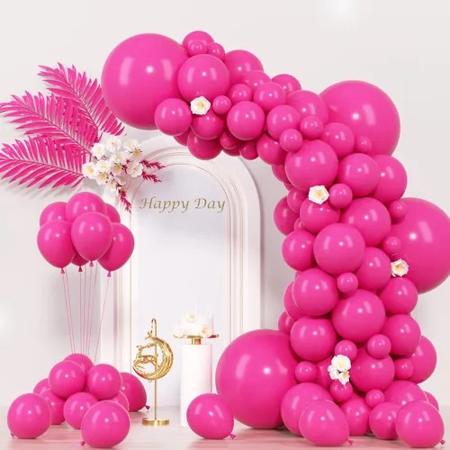 Miniatura 189 de Voircoloria - Globos azul bebé claro, paquete de 66 globos de 12 pulgadas de látex para fiestas para niños y niñas, para cumpleaños, baby shower, 16