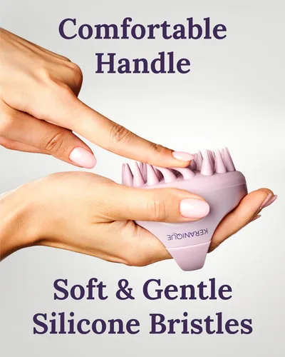Miniatura 6 de Keranique Estimulador manual del crecimiento del cabello del masajeador de la terapia del cuero cabelludo para el cabello seco o mojado