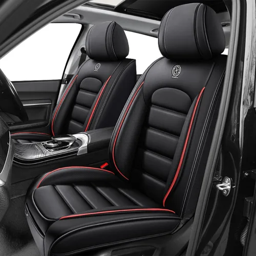 Miniatura 15 de Fundas de asiento de automóvil para K4 para KIA K4 2025-2026, fundas de asiento impermeables de cuero, compatible con bolsa de aire, juego completo