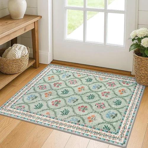 Miniatura 112 de KILOCOCO Alfombra de Pasillo 2x6, Alfombra de Pasillo Marroquí Súper Suave Lavable para Pasillo de Entrada, Alfombra de Cocina de Pasillo de Lana