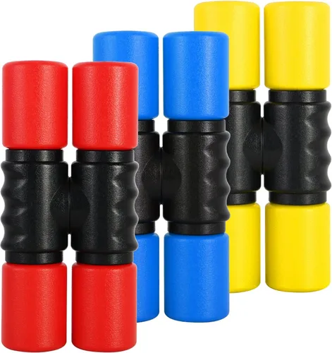 Miniatura 8 de RANMING Twist Shaker ABS Double Row Shakers Instrumentos de percusión Instrumentos de percusión de volumen medio para acompañamiento, estudio, Rojo