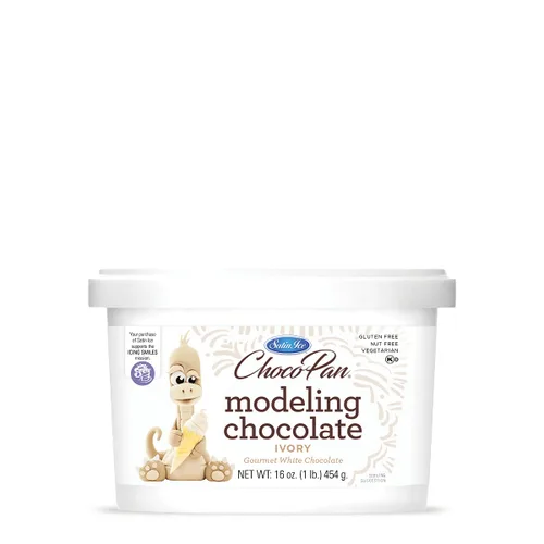 Miniatura 29 de Satin Ice ChocoPan - Chocolate blanco brillante para modelar (1 libra) para decoración de pasteles