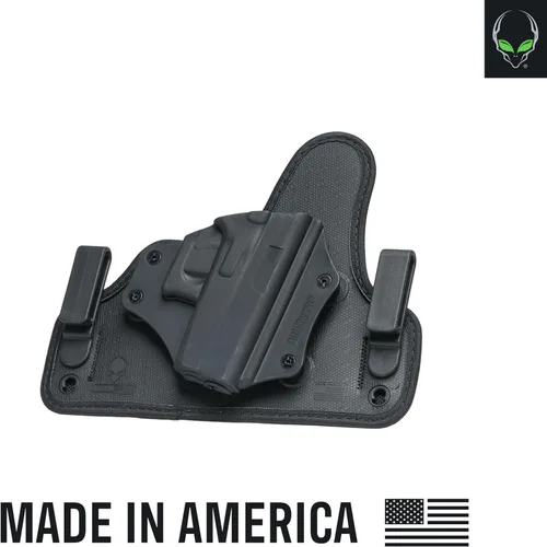 Miniatura 8 de Alien Gear Cloak Tuck 3.5 IWB - Funda para arma de uso diario cómoda - Ajuste personalizado - Perfil elegante y duradero - Para mano derecha