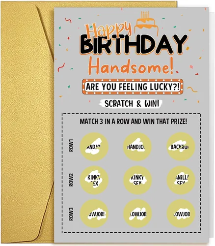 Miniatura 9 de Qiliji Tarjeta de Cumpleaños Graciosa de Tío, Tarjeta Divertida de Tío de Sobrina Sobrino, Tarjeta de Felicitación Divertida de Tío, Tarjeta