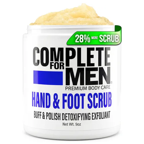 Exfoliante de manos y pies: Exfoliante de pies, Exfoliante de Manos, Exfoliante de Azúcar para Piel Seca, Removedor Hidratante de Piel áspera, Ideal