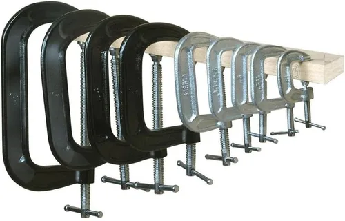 Miniatura 2 de BESSEY CM50 forjada en caída, abrazadera en C, 5 pulgadas, negro