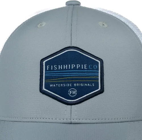 Miniatura 5 de Fish Hippie Gulfstream Trucker Hat Malla trasera Cierre ajustable Snapback
