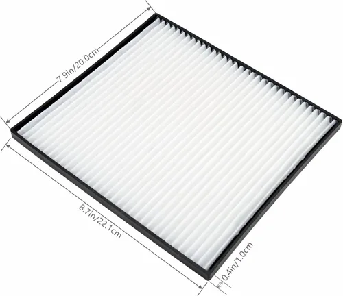 Miniatura 3 de 2 filtros de aire de cabina compatibles con Kenworth 660 T680 T800 T880 Peterbilt 387 567 579 Reemplazar PA30269 F37-1018 S28571 S-9034 Filtro