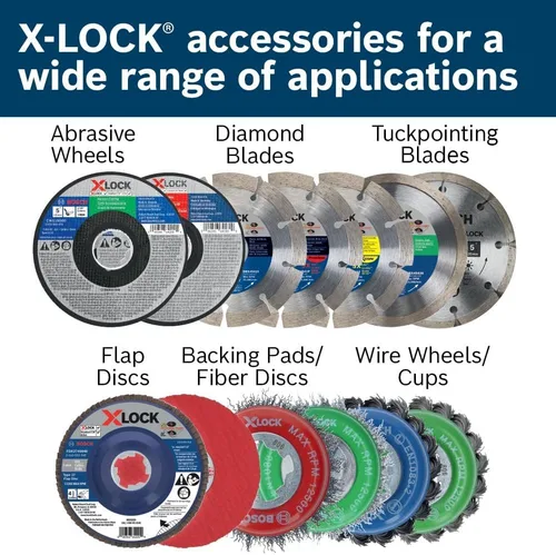 Miniatura 2 de Bosch MGX0600 Almohadilla de respaldo X-LOCK de 6 pulgadas con clip X-LOCK - dureza media