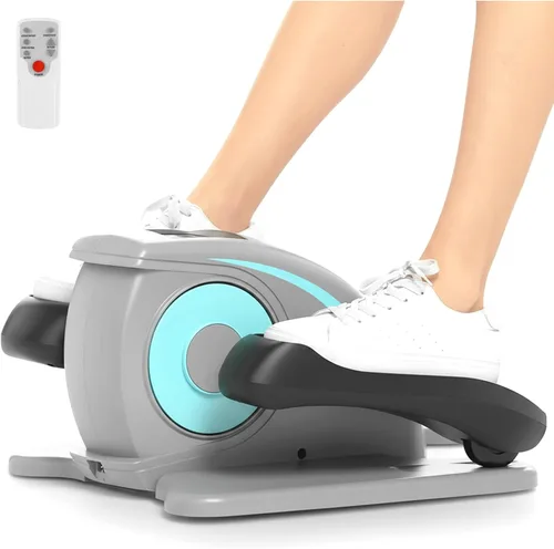 ANCHEER Máquina elíptica para debajo del escritorio, ejercitador de pedal silencioso para personas mayores, oficina y hogar, equipo de entrenamiento