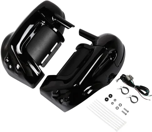 TCMT - Kit de carenado con ventilación inferior con altavoces para Harley Touring, Road King, Street Glide, Electra Glide, Ultra-Classic, Road Glide