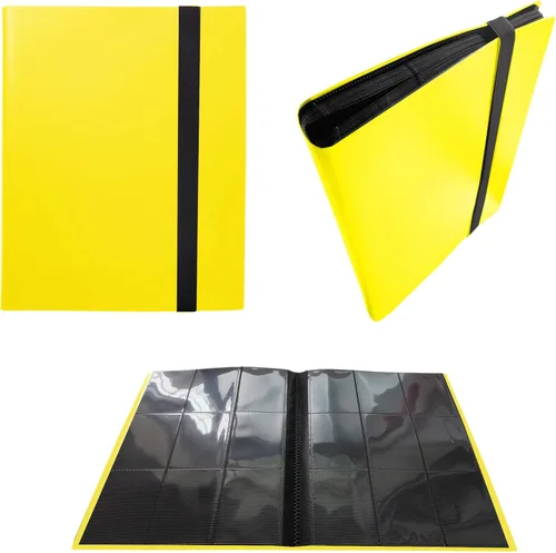 Miniatura 2 de Carpeta de 9 bolsillos para tarjetas de intercambio, álbum de colección con fundas, protección para tarjetas de intercambio - 20 páginas - Capacidad