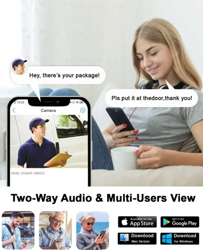 Miniatura 9 de Cámara de seguridad PTZ 4K para exteriores con zoom óptico de 30X, visión nocturna de 1000 pies, cámara IP inalámbrica RTSP WiFi de 8MP 360°