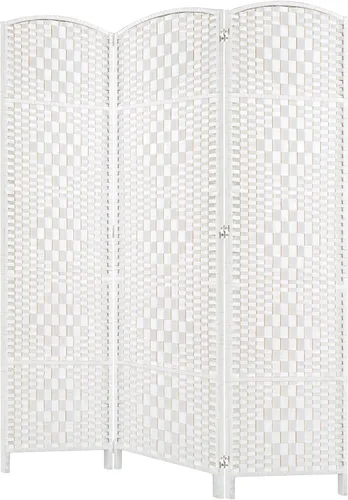 Miniatura 22 de HALLYBEE Separador de habitaciones, separadores de habitaciones y pantallas de privacidad plegables, pantalla de privacidad de 16 pulgadas, 3