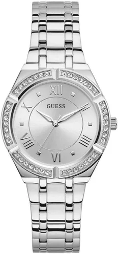 Miniatura 9 de Guess Reloj de cristal de silicona azul + tono oro rosa