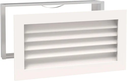 Miniatura 16 de Worth Home Products - Rejilla de retorno vertical de AC de 10 pulgadas de ancho x 20 pulgadas de alto x 3 pulgadas de profundidad para paredes