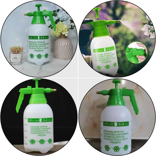 Miniatura 7 de VANZACK Pulverizador neumático para rociador de agua de manchas, botella rociadora de mano, rociador de jardín, botella de rociador de césped