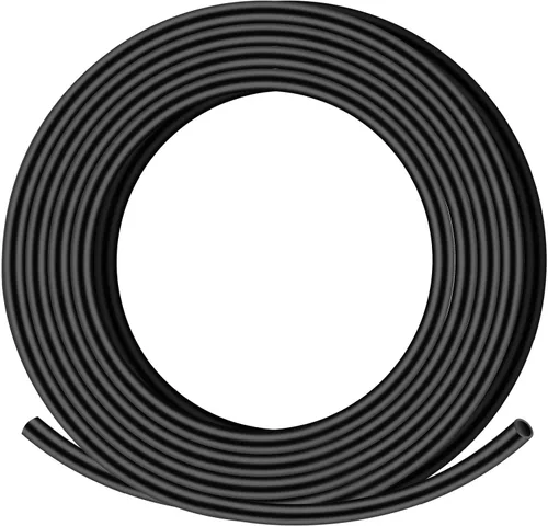 Miniatura 45 de XHF Tubo termorretráctil blanco impermeable de 1/4 de pulgada 3:1 con certificación UL, 20 pies, cable de alambre de grado marino, sellado