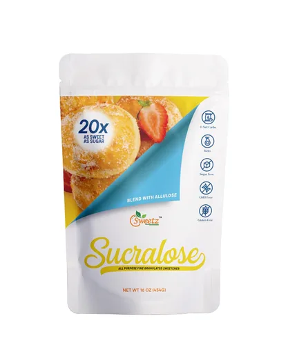 Miniatura 11 de Alulosa - Edulcorante multiusos de mezcla de sucralosa - 1 dulzura de azúcar; porciones totales 567; edulcorante cero calorías, sustituto sin azúcar