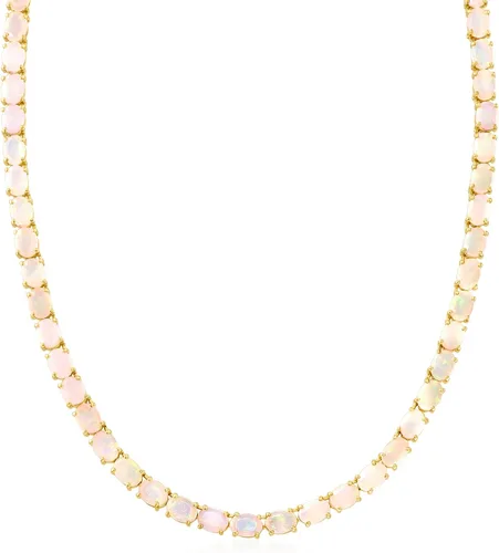 Ross-Simons Gemstone Tennis Necklace in Sterling Silver