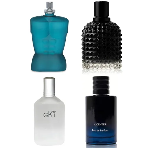 Miniatura 13 de A CENTER Colonia para hombre incluye 4 paquetes variados de perfume de regalo, 3.4 onzas líquidas cada uno Eau De Parfume Naranja Amarga, aroma a