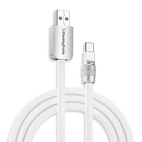 Miniatura 37 de chubbycable Chubby 2.0 USB C 240W Cable de carga rápida de silicona suave y duradero, cable de carga extra grueso compatible con iPhone 17-15 Series