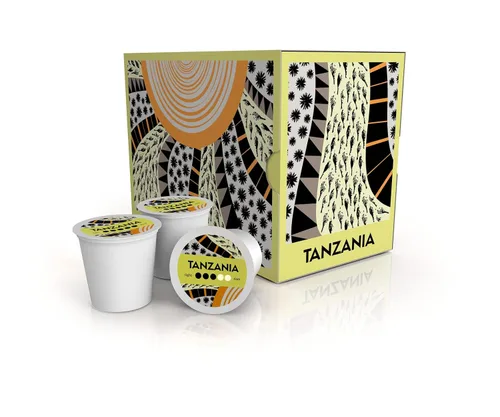 Miniatura 7 de Atlas Coffee Club - Cápsulas de café – Tostado ligero/medio, origen único Tanzania, 24 unidades – Compatibles con cafeteras Keurig K-Cup – 100%