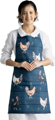 Miniatura 82 de Maison d' Hermine Delantal 100% de algodón para mujeres con bolsillo de cocina delantal de chef para hombres para cocinar primavera verano 001