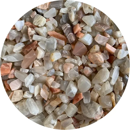 Miniatura 8 de GAF TREASURES Chips de piedras preciosas de jade semi nefrita natural, de 0.5 libras, mini cristales triturados, chips de cristal sin perforar