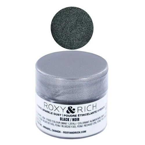 Miniatura 6 de Roxy & Rich Hybrid Sparkle Powder - Colorante para alimentos, 0.09 onzas (0.09 oz), color rosa amatista