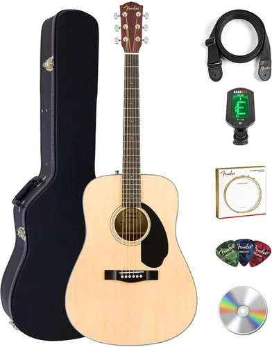 Miniatura 9 de Conjuntos de guitarras acústicas Fender CD-60.