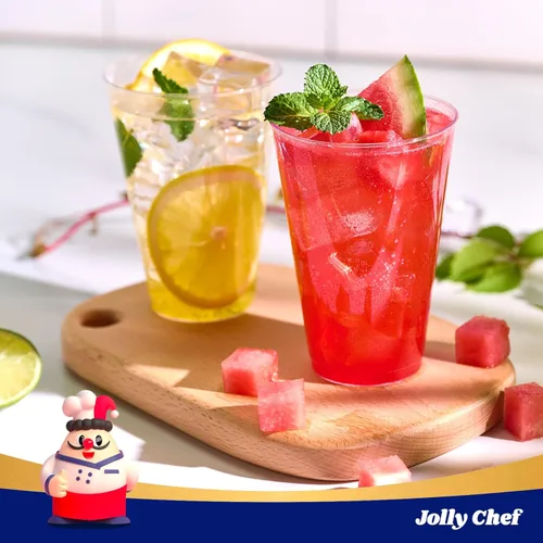 Miniatura 6 de JOLLY CHEF Vasos de plástico transparente de 14 onzas, paquete de 200 vasos de fiesta resistentes, vasos de plástico desechables para cócteles