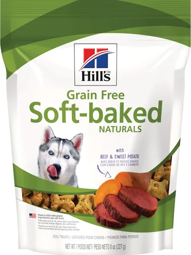 Miniatura 9 de Hill's - Golosinas horneadas naturales sin granos, para todas las etapas de la vida, gran sabor, para perros, pato y calabaza, bolsa de 8 onzas