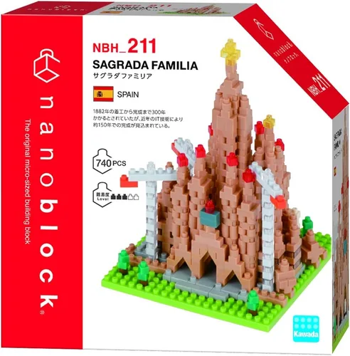 Miniatura 2 de nanoblock - Edificios de fama mundial -Sagrada Familia, kit de construcción de la serie Sight to See