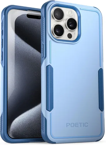 Miniatura 14 de Poetic Neon - Funda para iPhone 14 Pro Max, resistente de doble capa, delgada, a prueba de golpes, compatible con carga inalámbrica, antideslizante